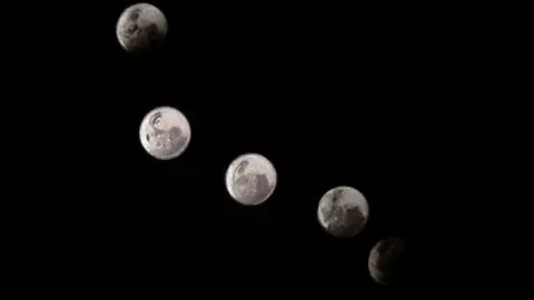 Exploring the Enchanting Northern Phases of the Moon