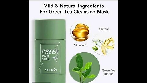 *Green mask stick