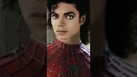 MICHAEL JACKSON QUASE VIROU O HOMEM ARANHA #Shorts