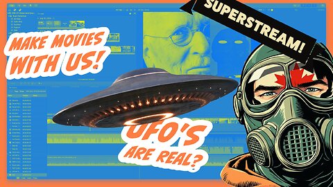 Editing UFO/MK ULTRA Documentary—Can't Sleep? Let's Hang Out