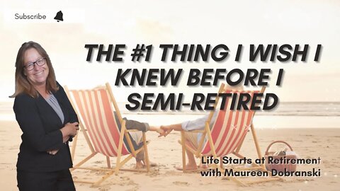 The #1 thing I wish I knew before I semi RETIRED