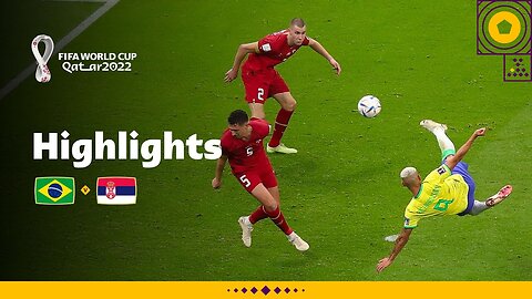 STUNNING Richarlison goal! | Brazil v Serbia highlights | FIFA World Cup Qatar 2022