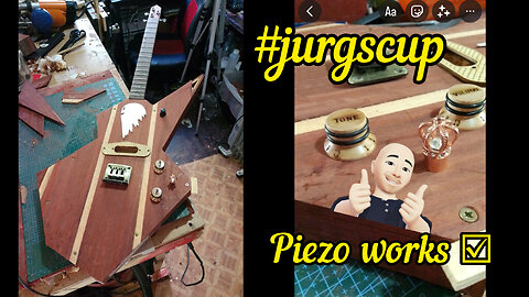 Cigar Box Style Guitar Build #jurgscup23 #iamjurgs