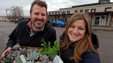 Plant Shopping Day with Aaron! 🥰🌿💚