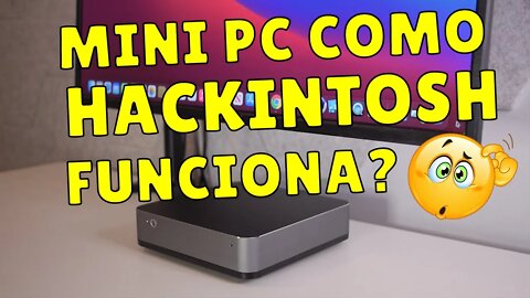 TRANSFORMEI MEU MINI PC ANTIGO EM UM HACKINTOSH (HACKMINI) RODANDO BIG SUR!!! CONFERE COMO FICOU!!!