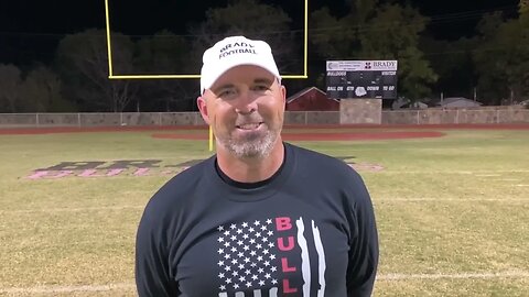 Brady Bulldog Head Coach Jaron Roberts Talks About Big District Win over the Ballinger Bearcats