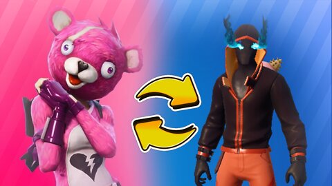 FORTNITE - Encontrei um URSO POLAR ROSA Game Play - LPlayer