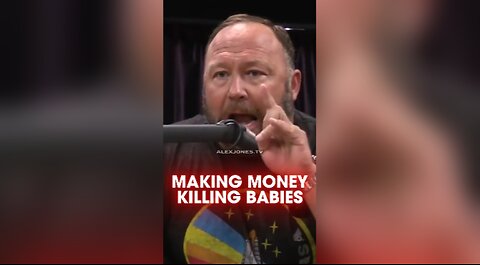 Alex Jones: Globalists Make Millions Sacrificing Babies To Satan - Joe Rogan 1255