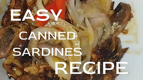 Easy and Flavorful Canned Sardines Recipe