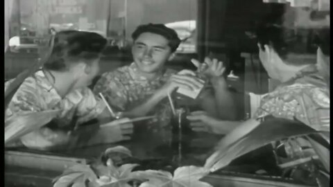 Underage Drinking At A Diner | 1960's Educational Film