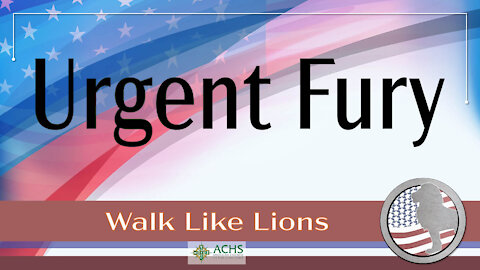 "Urgent Fury" Walk Like Lions Christian Daily Devotion with Chappy November 01, 2021