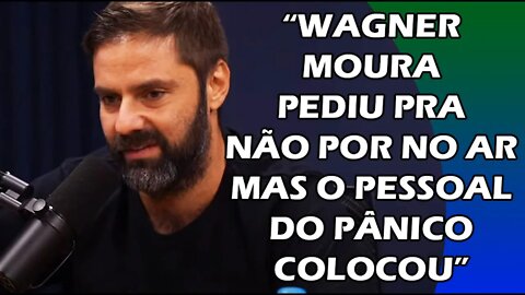 RABIN SOBRE GEL NO CABELO DO WAGNER MOURA