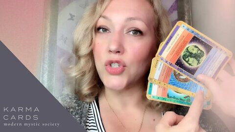 Karma Cards: CLEAN UP & PREPARE - pick-a-card reading