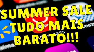 🔥 CONTAGEM REGRESSIVA - SUMMER SALE ALIEXPRESS - TUDO MAIS BARATO!!!