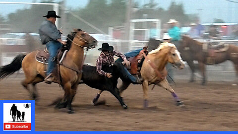 Steer Wrestling - 2021 White Deer Rodeo | Saturday