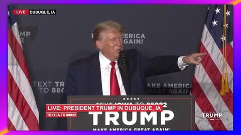 PRESIDENT TRUMP IN DUBUQUE, IA - SEPTEMBER 20, 2023