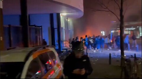 African mobs rioting again in the Netherlands