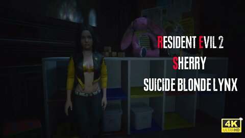 Resident Evil 2 Remake Sherry Suicide Blonde Lynx [4K] Exclusive Mod