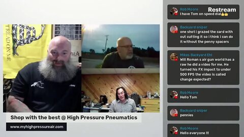 Friday night live with High Pressure Pneumatics!