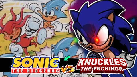 KNUCKLES acabou com DR EGGMAN | Knuckles vs Sonic #shorts