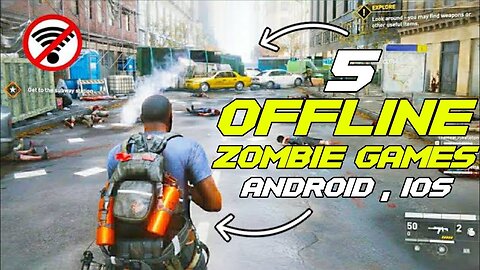 Top 5 best Offline Zombie Games For Android 2023 For Android & iOS #offlinezombie #zombiesurvival