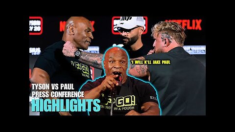 Every question asked from Mike Tyson during press conference | Highlights