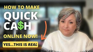 How to Make QUICK CASH NOW!🤑