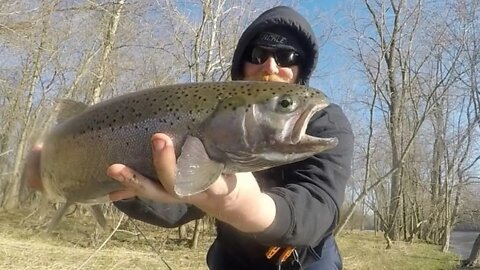 Centerpin Seelhead Fishing + Steelhead Float Fishing Rig / Float Fishing Leader Setup & Shot Pattern