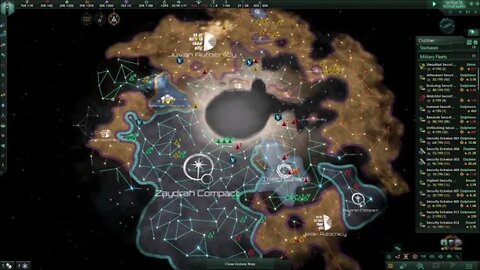 "A battle that I should have lost" (Stellaris Time Lapse)