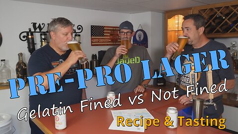 Pre-Prohibition Lager Recipe, Tasting, & Comparison