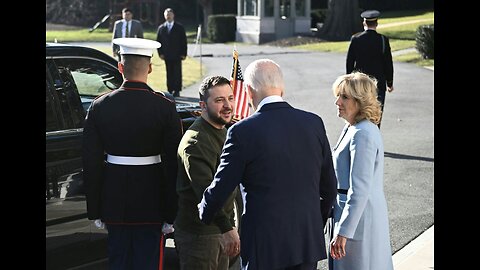 WATCH: Zelenskyy Arrives in Washington D.C., Will Address Congress in Bid for More Support