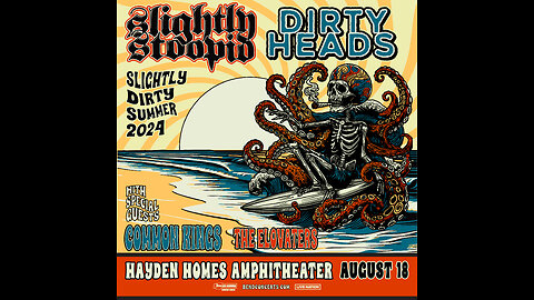 Dirty Heads Hayden Homes Amphitheater Bend,Oregon August 18 2024 Part 1