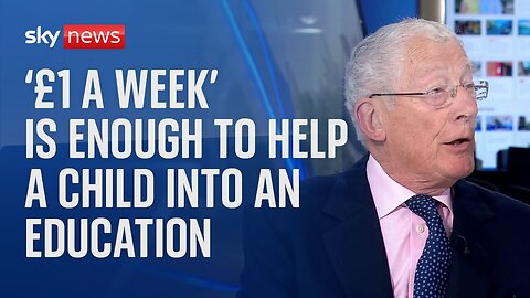 'Without education, prospects are poor', says Street Child patron Nick Hewer