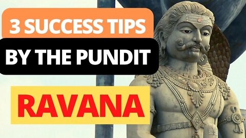 The 3 Important Life Lesson That Ravana Told Lakshmana | A Short Success Lesson From Ramayan