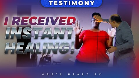 INSTANT HEALING After Receiving Prayer Online!