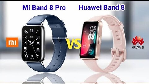 XIAOMI MI BAND 8 PRO VS HUAWEI BAND 8 SMART WATCH IN 2023🔥ALIEXPRESS