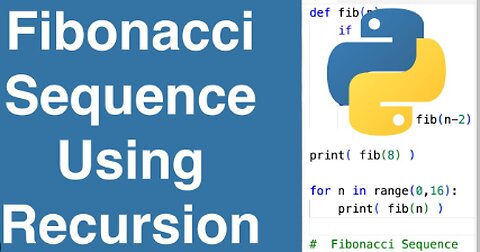 Fibonacci Sequence Using Recursion