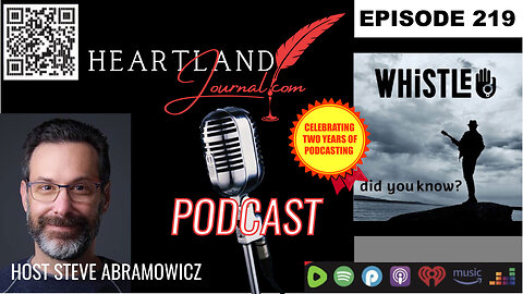 Heartland Journal Podcast EP219 Musical Artist Whistle & More 6 19 24