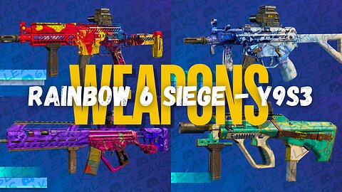 Rainbow Six Siege EVERY Weapon Skin in Y9S3 (MUST WATCH)