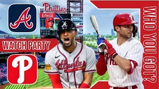 Atlanta Braves vs Philadelphia Phillies | Live Play by Play & Reaction Stream 3D Sim | MLB 24 GM 137