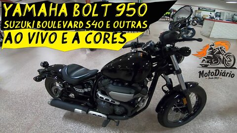 Americano nos EUA #06. Yamaha BOLT, Suzuki Boulevard S40 e outras ao VIVO e a CORES