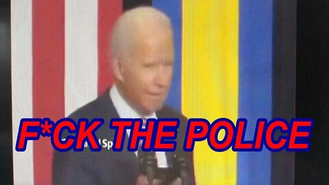 Joe Biden "Fuck The Police" meme