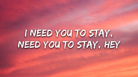 Kid Laroi - Stay feat justin bieber (lyrics)