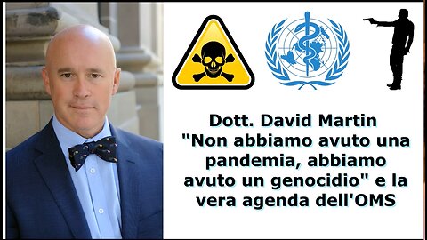 "Non abbiamo avuto una pandemia, abbiamo avuto un genocidio"