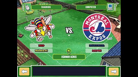 Backyard Baseball 03: Red Hornets Season Game 5