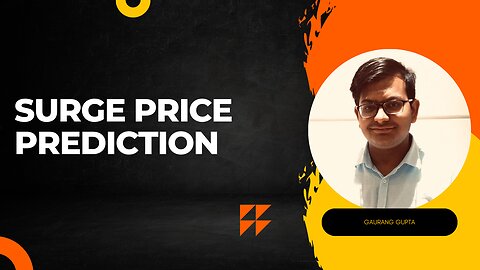 Surge price prediction