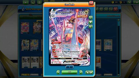 Pokemon TCG Online Expanded Single Strike Duraludon VMAX Bronzong Deck!!