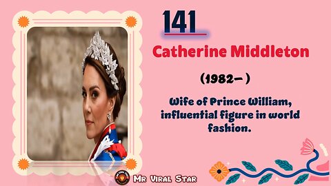 Catherine Middleton (1982– ) | TOP 150 Women That CHANGED THE WORLD | Short Biography