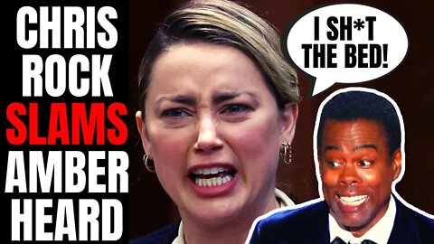 Amber Heard DESTROYED By Chris Rock For Lying In Johnny Depp Trial | "Believe All Women, Except Her"