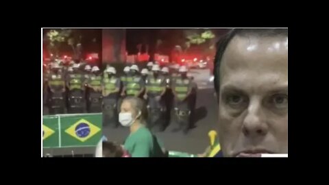 Coronel vai à casa de João Doria e escancara o ‘velório político’ do governador